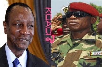 Face à  Face Alpha Condé -Moussa Dadis Camara