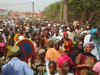 Korhogo:Les populations se disent prêtes à  user de tous les moyens pour chasser Gbagbo du pouvoir.
