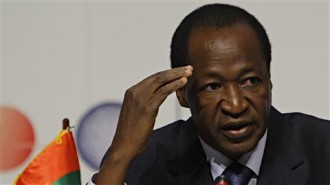 BURKINA: Compaoré dissout le gouvernement et nomme un nouveau chef des armées