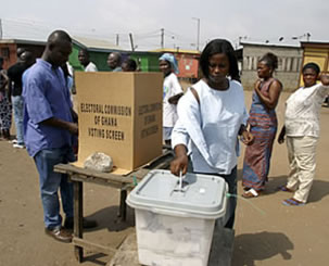 Ghana: Présidentielle 2012: La Commission Electorale rejette le système de vote électronique par ordinateur.