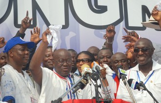 GHANA:  Présidentielle 2012, un nouveau sondage place le candidat de lÂ’opposition en tête 