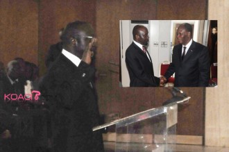 CONSEIL CONSTITUTIONNEL: Francis Wodié prête serment devant Alassane Ouattara 