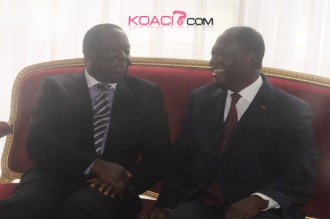 Morgan Tsvangirai chez Alassane Ouattara:«Mugabe et moi sommes pour la transparence des prochaines élections au Zimbabwe » 