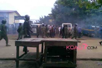 GUINÉE: Echauffourées entre partisans d'Amadou Diallo et Yamoussa Touré à  la bourse du travail !