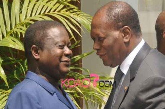 Ouattara chez Bédié: «Tous les partis représentés aux législatives serait une bonne chose» 