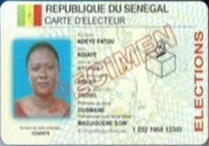 SENEGAL: Les Sénégalais invités à  retirer leur carte dÂ’électeur