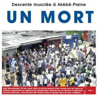 TRIBUNE GABON: Décès malheureux d'un compatriote , nous dénonçons la récupération politique éhontée de la détresse d'une famille .