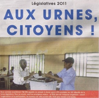 TRIBUNE GABON: Pour le respect de la morale politique, il faut dissoudre lÂ’Assemblée législative du 17 décembre.