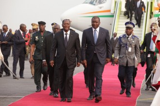 COTE D'IVOIRE: Alassane Ouattara de retour du Libéria: «Il est important que ce pays soit en paix»