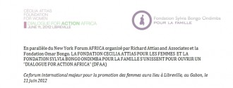 GABON: Les fondations Cecilia Attias (ex Sarkozy) et Sylvia Bongo s'unissent 