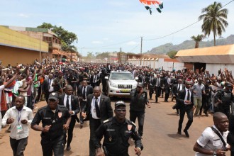 COTE D'IVOIRE : Depuis Man, Alassane Ouattara appelle au retour des cadres exilés de l'ouest ivoirien