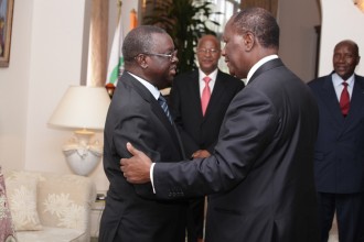 COTE D'IVOIRE - GUINÉE BISSAU : Alassane Ouattara accueille Pereira et Gomes Junior à  Abidjan