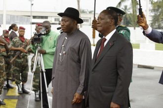 COTE D'IVOIRE : Goodluck Jonathan fait un stop escale à  Abidjan