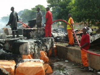 BURKINA FASO : Incendie à  la Sofitex: 350 mllions de degà¢ts
