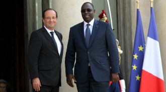 SENEGAL - FRANCE : François Hollande reçoit Macky Sall à  l'Elysée