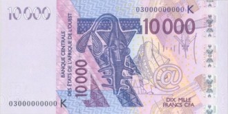 GHANA :  Alerte : De faux billets de Franc CFA en circulation