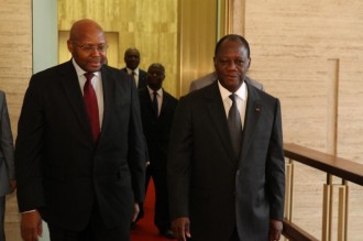 COTE D'IVOIRE : Une délégation libérienne informe Ouattara sur les suspects arrêtés 