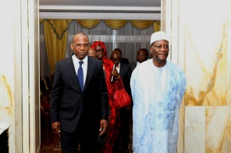 COTE D'IVOIRE : Alassane Ouattara reçoit les dirigeants des organisations internationales du Cacao et du Café