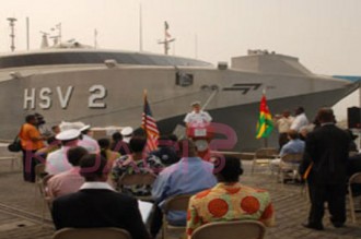 TOGO : Arrivée dÂ’un chasseur de pirates dans les eaux Togolaises