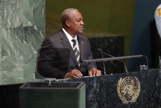 GHANA : A l'Onu, John Mahama rassure la Côte d'Ivoire !