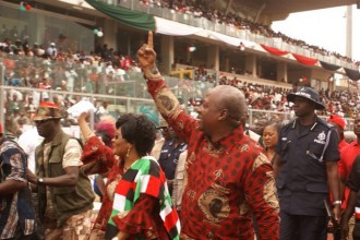 GHANA : Tirage au sort du bulletin de vote présidentiel : John Mahama en tête