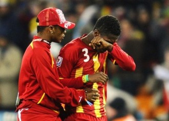 FOOTBALL : En deuil, Asamoah Gyan décide de ne plus tirer de penalties avec les Black Stars du Ghana  