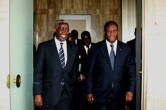 GABON - COTE D'IVOIRE : Ndong Sima et d'autres ce mardi soir chez Ouattara 