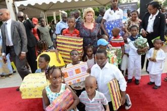 Côte d'Ivoire : Arbre de noel 2012 à  la présidence