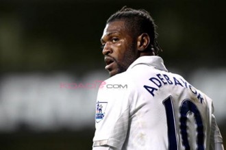 Football : Adebayor pourrait quitter Tottenham 