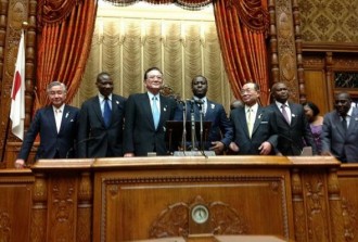 Côte d'Ivoire : Guillaume Soro au Japon « Des cadres du FPI siègent au parlement » 