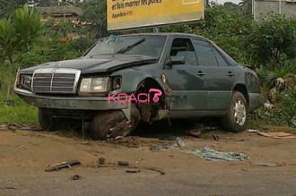 Côte d'Ivoire : Un chauffard perd le contrôle de son véhicule, 4 morts
