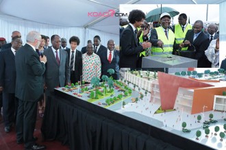 Côte d'Ivoire : Pose de la première pierre de la nouvelle gare routière d'Abidjan