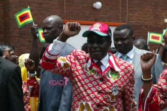 Zimbabwe: Vers une victoire écrasante de Mugabe, lÂ’UA  juge le scrutin crédible