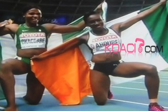 Côte d'Ivoire : Murielle Ahouré vice championne du monde du 200 mètres !