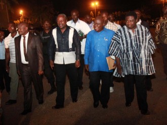 Ghana : Les candidats à  la présidentielle 2012 refont surface ce mercredi 