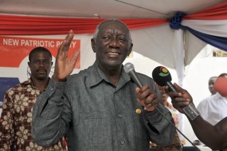 Ghana :  Kufuor nÂ’a pas franchi les frontières ghanéennes 