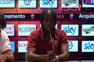 Côte dÂ’Ivoire : Gervinho répond à  Arsène Wenger et parle de ses débuts à  lÂ’AS Roma 