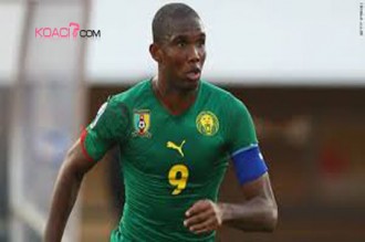 Cameroun : Samuel Eto met fin à  sa carrière avec les lions 