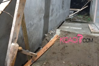 Côte d'Ivoire : L'étage d'un immeuble s'effondre, 7 véhicules écrasés