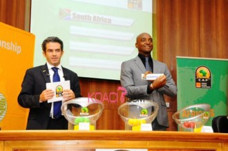 Football: Les groupes du CHAN 2014 dévoilés