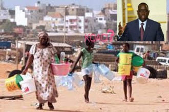 Sénégal : Macky Sall appel au calme, la pénurie dÂ’eau persiste