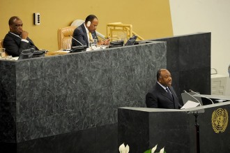 Gabon : Ali Bongo aux Nations Unies: sécurité, développement durable et gouvernance économique
