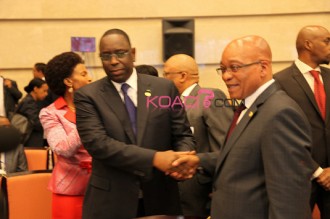 Sénégal : Jacob Zuma rencontre Macky Sall à  Dakar
