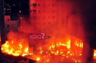 Sénégal : Soupçon dÂ’acte criminel après lÂ’incendie du marché Sandaga