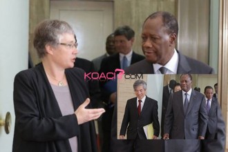 Côte d'Ivoire : Ouattara reçoit l'AFD et le Japon à  la présidence