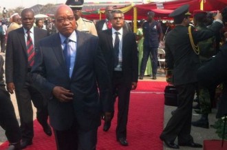 Ghana : Zuma à  Accra pour renforcer lÂ’axe Afrique du Sud-Ghana