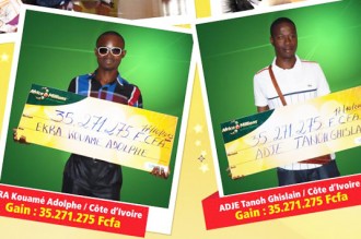 Côte d'Ivoire : Africamillions, 216 millions F CFA à  gagner ce samedi