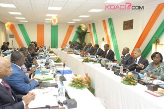 Côte d'Ivoire : Communiqué du conseil des ministres du mardi 26 novembre 2013