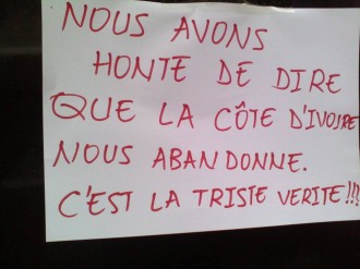 Koacinaute : Sit in des étudiants ivoiriens en Algérie 