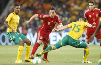 Afrique du Sud : La FIFA Â‘Â’balbutieÂ’Â’ et donne la victoire contre lÂ’Espagne aux Bafanas-Bafanas 